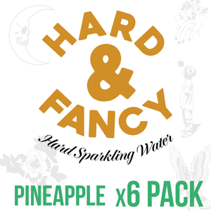 Hard & Fancy - Pineapple (4%) - Hard Sparkling Water